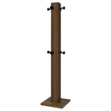 Rikkie - Coat Rack And Mirror - Walnut by Coaster Fine Furniture | Bel Furniture