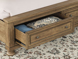 Feddinger - Storage Sleigh Bed