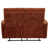 Navarro - Chenille Upholstered Reclining Loveseat