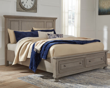 Lettner - Panel Storage Bed by Signature Design by Ashley® | Bel Furniture