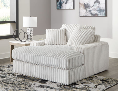 Stupendous - Alloy - Oversized Chaise by Signature Design by Ashley® | Bel Furniture