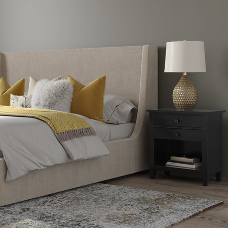 Carlton - Bedside Table, Handcrafted by Simpli-Home | Bel Furniture