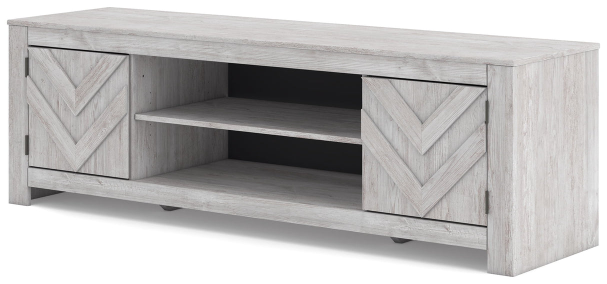 Cayboni - LG TV Stand With Fireplace Option by Signature Design by Ashley® | Bel Furniture