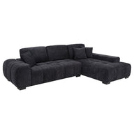 Octavia - Fabric Upholstered Sectional Chaise Sofa