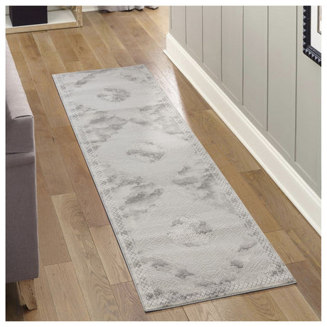 Geometrix - Medallion Rug With Geometric 3D Effect - view 5