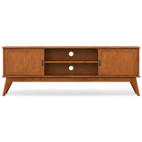 Draper - Handcrafted Mid Century Low TV Media Stand