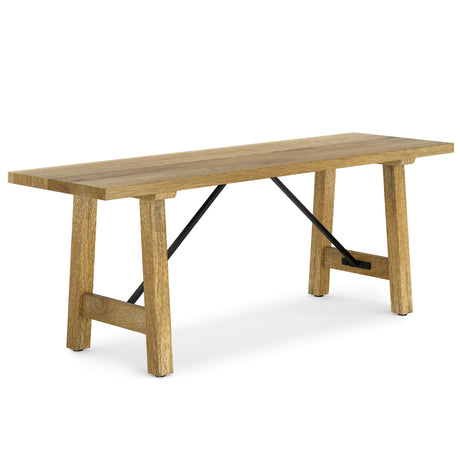 Harvey - Bench - Natural by Simpli-Home | Bel Furniture