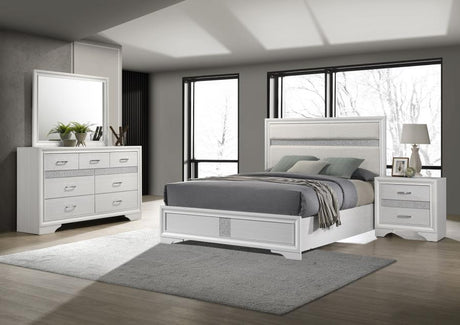 Miranda - Panel Bedroom Set White by Coaster Fine Furniture | Bel Furniture