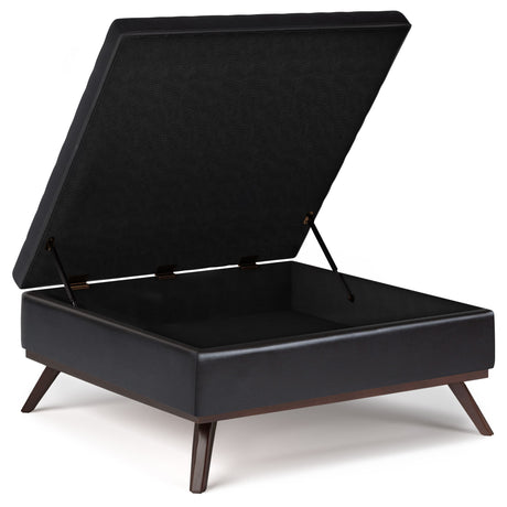 Owen - Multifunctional Square Coffee Table Storage Ottoman - view 62