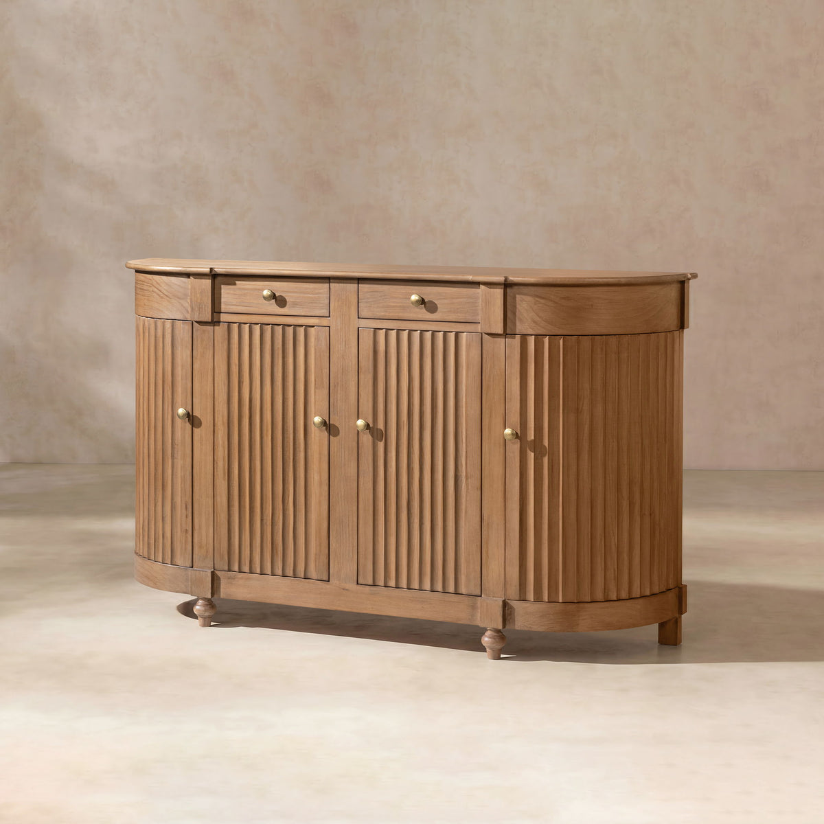 Camille - Side Table - Brown
