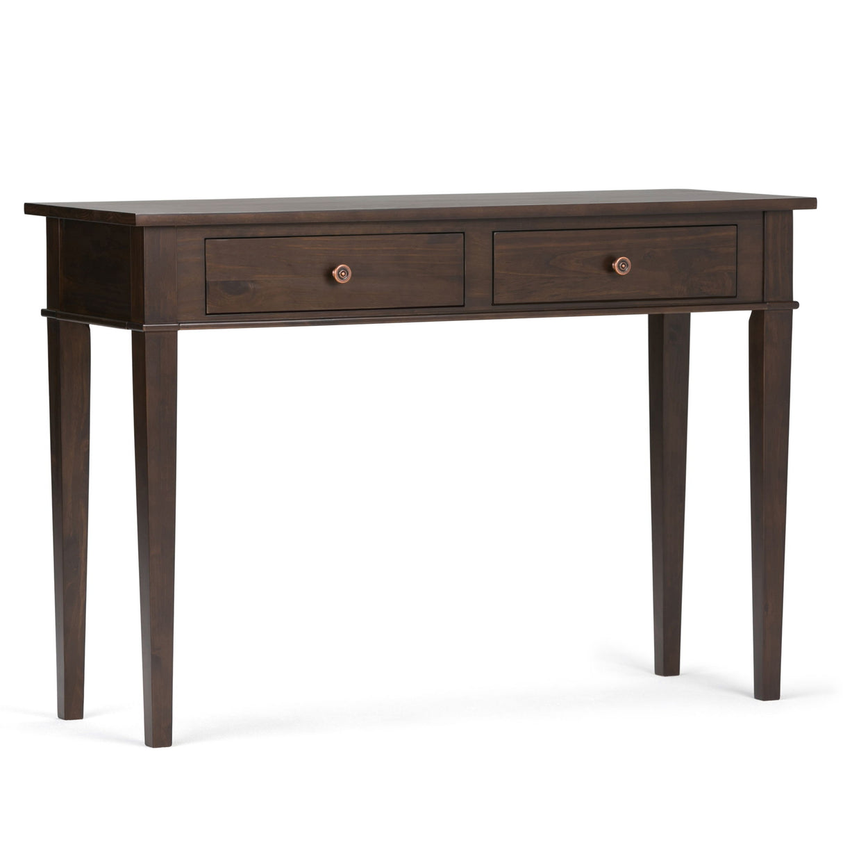 Carlton - Console Sofa Table - Dark Tobacco Brown by Simpli-Home | Bel Furniture