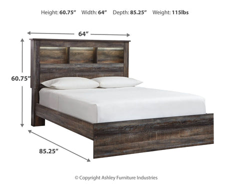 Drystan - Panel Bookcase Bed - view 33
