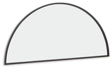 Denlow - Black - Accent Mirror by Signature Design by Ashley® | Bel Furniture