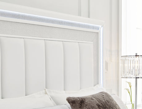 Chalanna - Upholstered Storage Bed by Signature Design by Ashley® | Bel Furniture