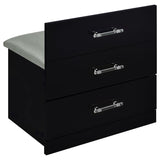 Danbury - 3-Drawer Makeup Vanity & Stool Set by Coaster Fine Furniture | Bel Furniture