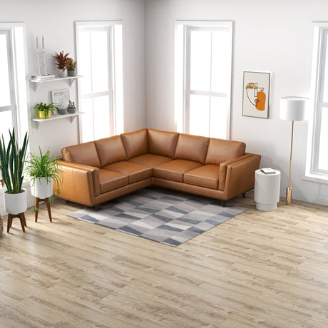 Erman - Corner Sofa - Tan - view 8