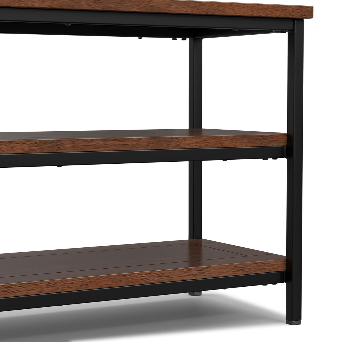 Skyler - TV Media Stand - Dark Cognac Brown