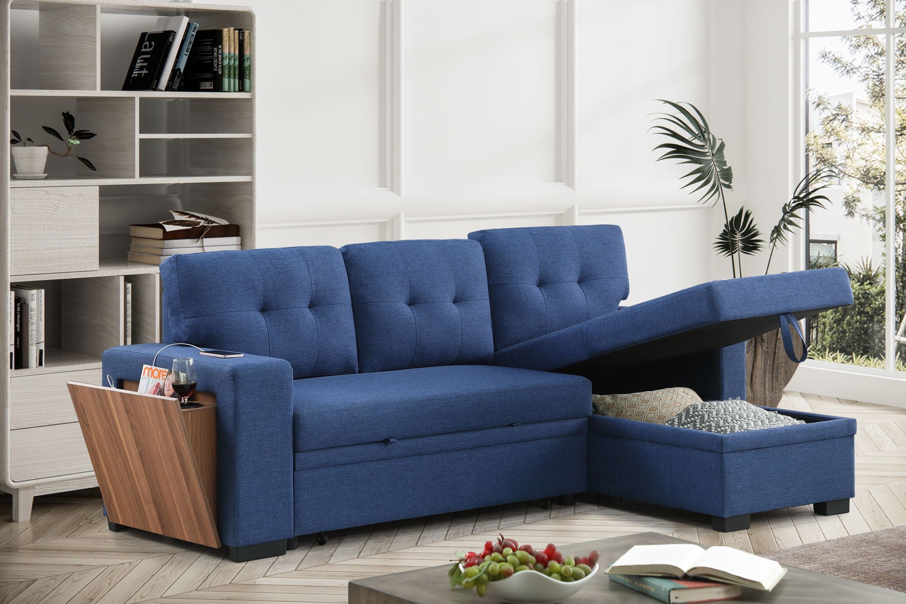 3 Piece Upholstered Sectional