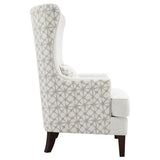 Pippin - Upholstered High Wingback Accent Chair - Latte by Coaster Fine Furniture | Bel Furniture