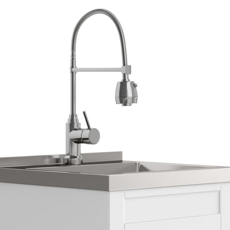 Hennessy - Deluxe Laundry Cabinet With Faucet And Stainless Steel Sink - view 27