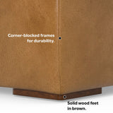 Rex - Handcrafted Sectional Sofa And Ottoman