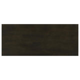 Rachelle - 2-Shelf Wood Entryway Console Table - Deep Merlot by CoasterEssence | Bel Furniture