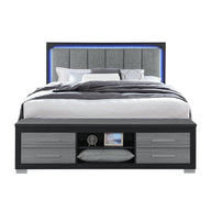 Emilia - Bed With Storage And LED Lighting