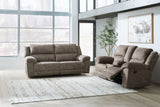 Laresview - Reclining Living Room Set Dark Brown 2 Pc. Sofa, Loveseat by Signature Design by Ashley® | Bel Furniture