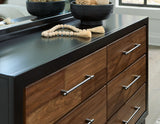 Kraeburn - Brown / Black - Dresser by Benchcraft® | Bel Furniture