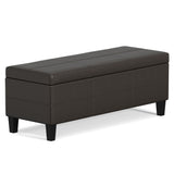 Afton - Large Storage Ottoman Bench