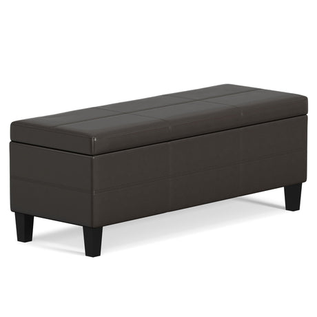 Afton - Large Storage Ottoman Bench - view 20
