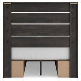 Hollivern - Panel Bed With Storage