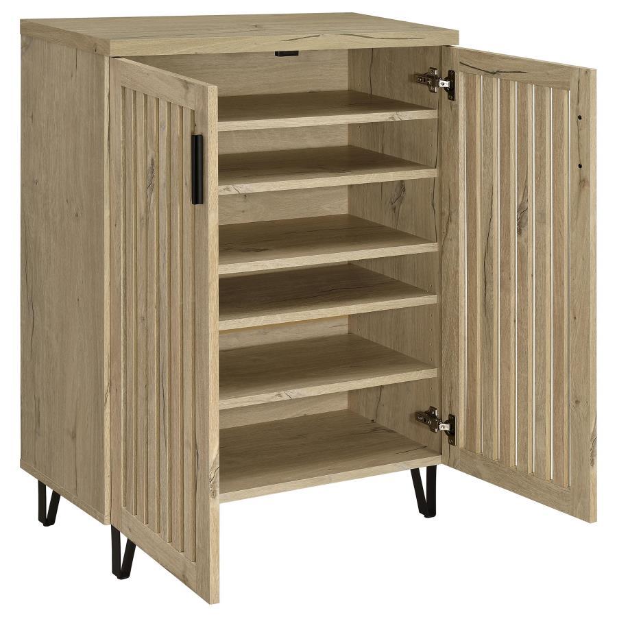 Brixton - 2-Door Entryway Shoe Storage Cabinets by Coaster Fine Furniture | Bel Furniture