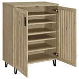 Brixton - 2-Door Entryway Shoe Storage Cabinets by Coaster Fine Furniture | Bel Furniture