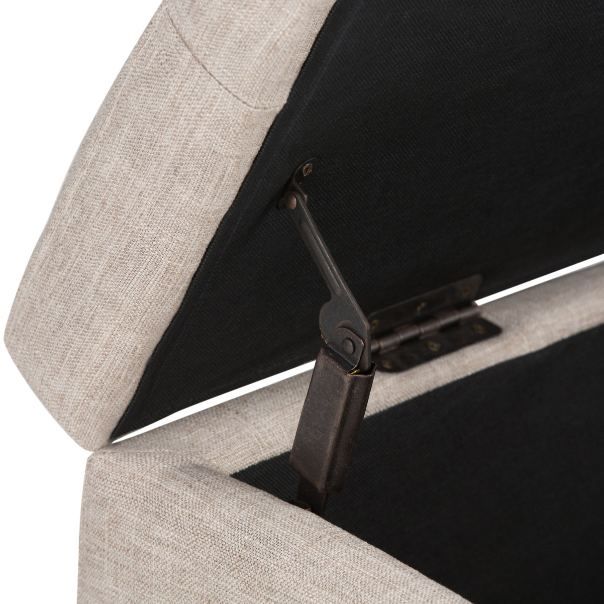 Castleford - Contemporary Storage Ottoman by Simpli-Home | Bel Furniture