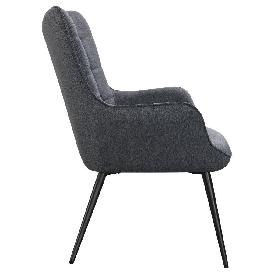 Isla - Upholstered Flared Arm Tufted Accent Chair