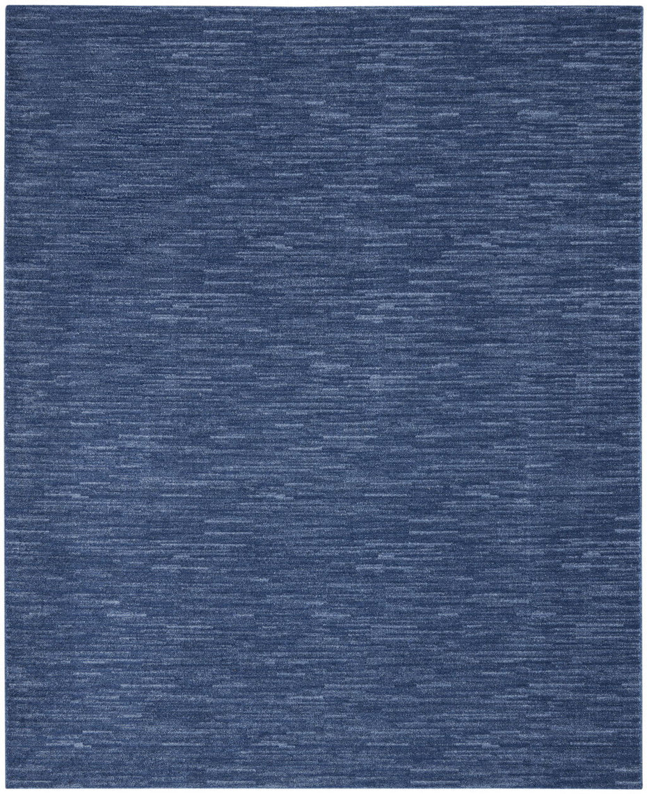 8' X 10' Non Skid Indoor / Outdoor Area Rug - Navy Blue