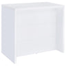Topanga - Engineered Wood Freestanding Home Bar White by Coaster Fine Furniture | Bel Furniture