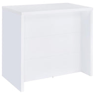 Topanga - Engineered Wood Freestanding Home Bar White by Coaster Fine Furniture | Bel Furniture