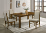 Hollister - Dining Room Set Dark Brown 5 Pc. Table, 4 Chairs by Crown Mark | Bel Furniture