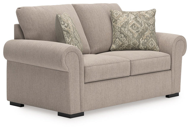 Sararose - Heather - Loveseat by Benchcraft® | Bel Furniture