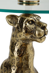 Vallain - Antique Gold Finish - Accent Table by Signature Design by Ashley® | Bel Furniture