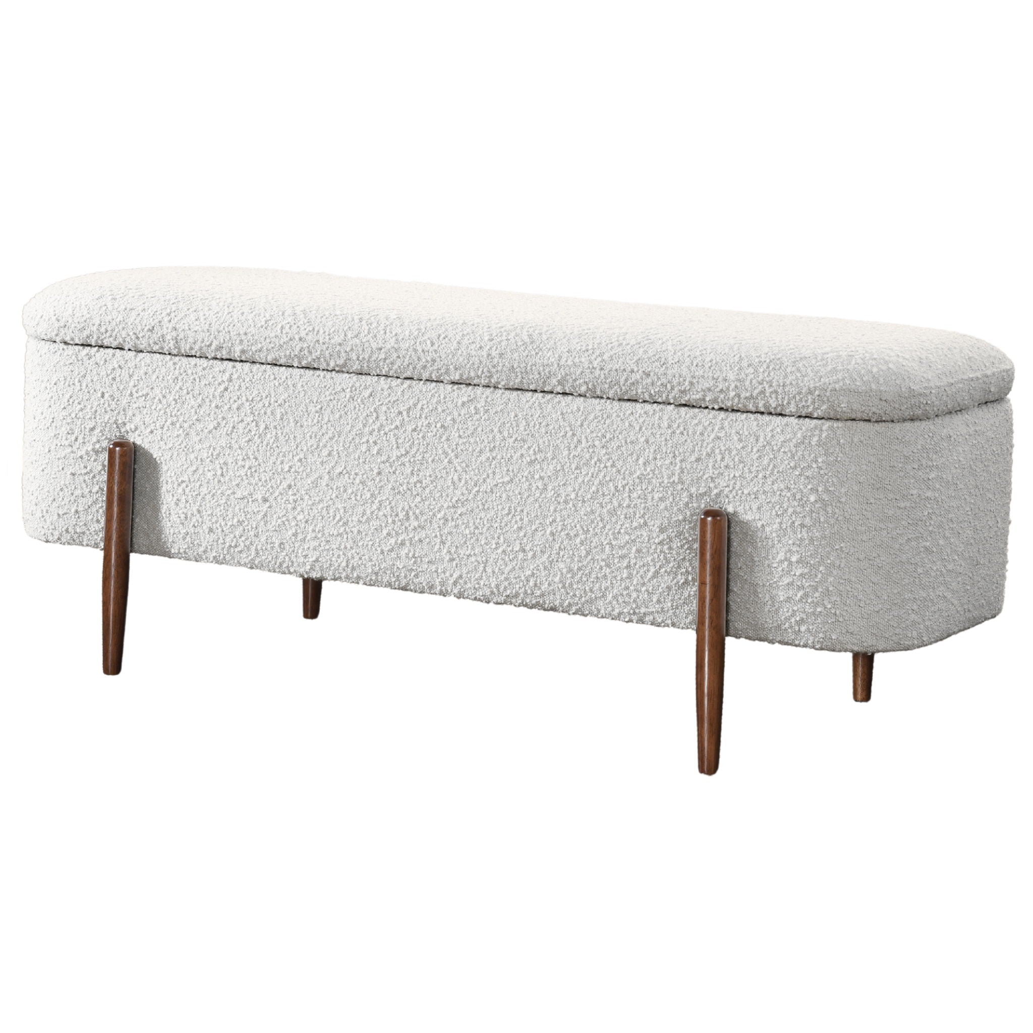 Sarna Storage Bench - Ivory - Thumbnail 4
