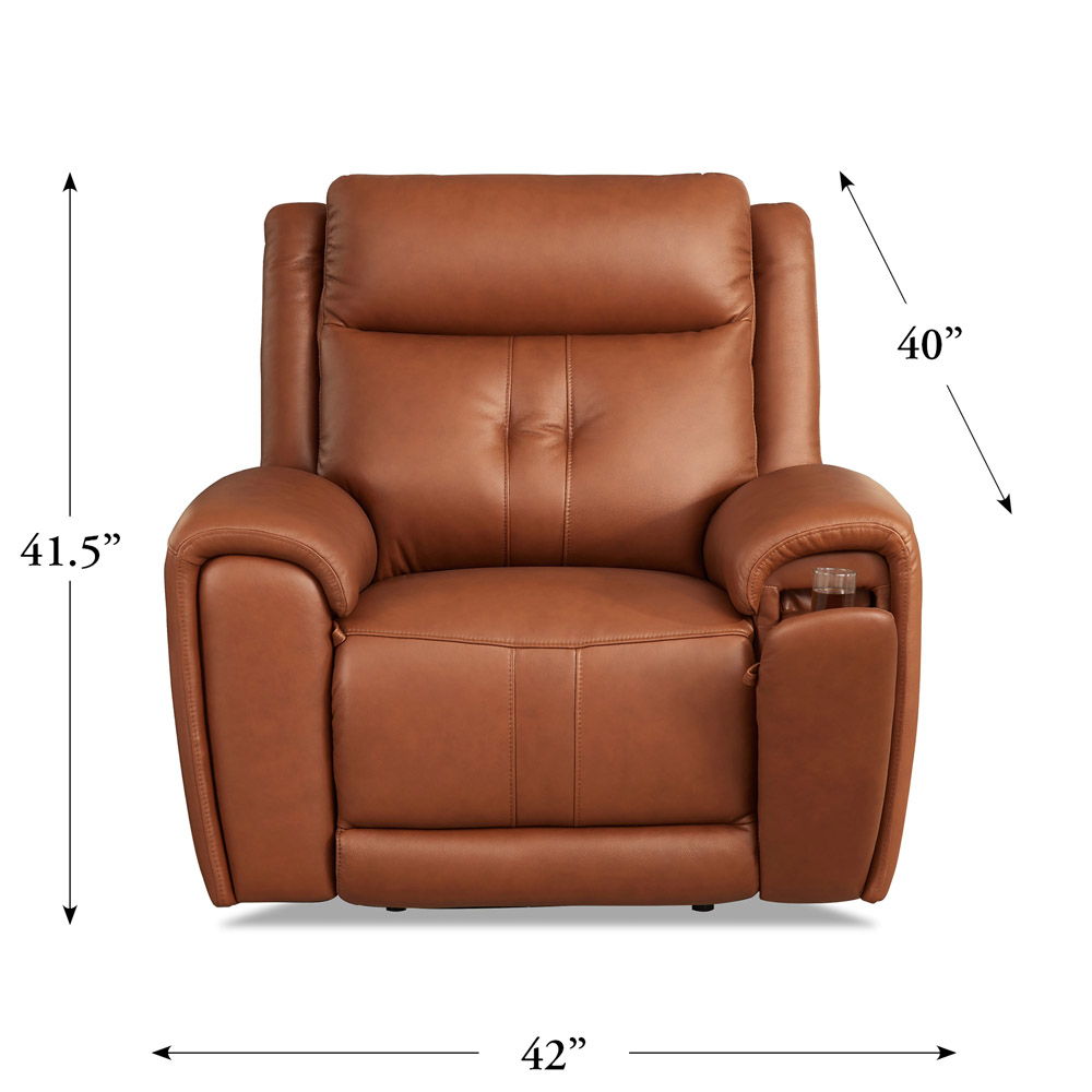 Emma - Power Headrest Zero Gravity Recliner - Brown