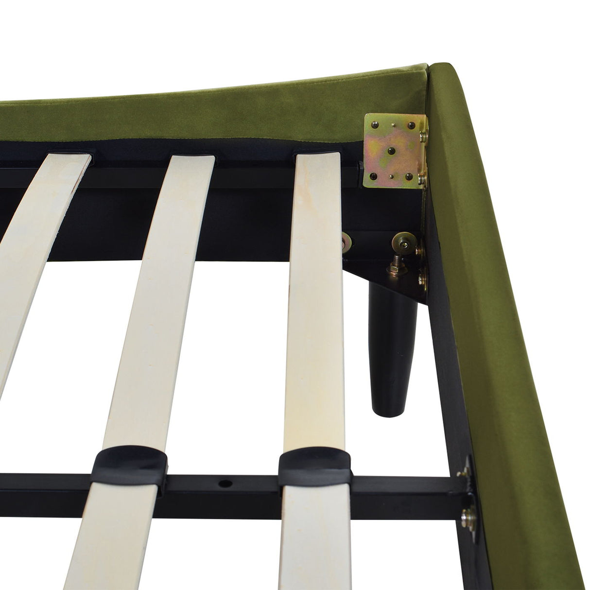 Aspen - Vertical Tufted Modern Headboard Platform Bed Set by Jennifer Taylor Home | Bel Furniture