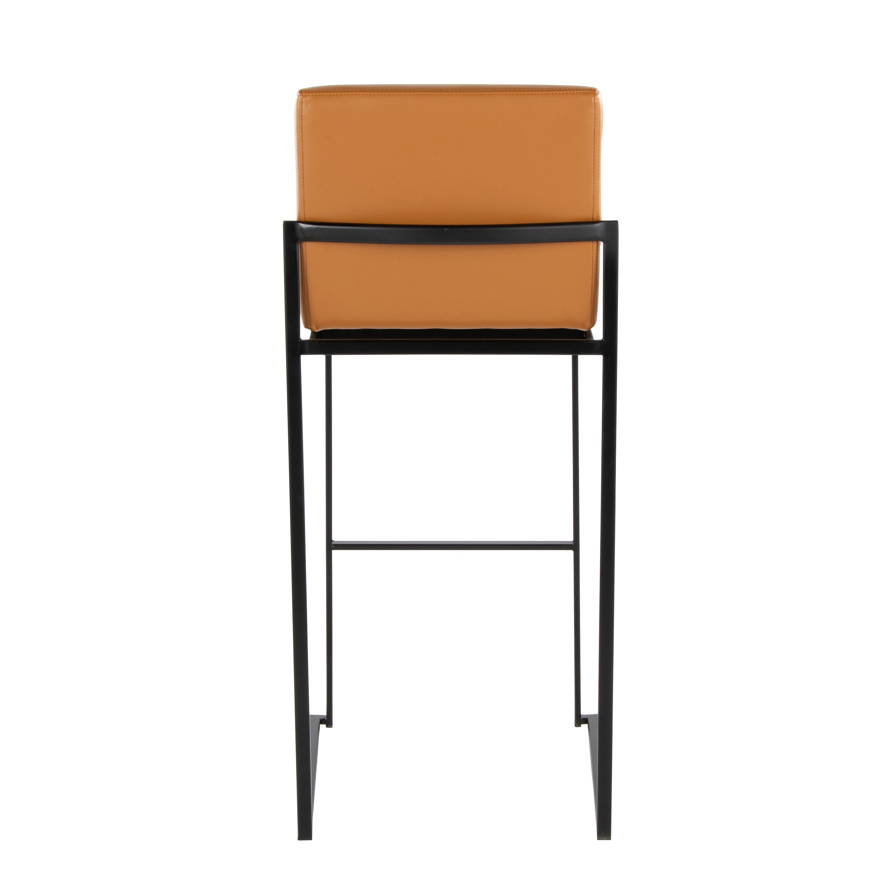 Fuji - Contemporary High Back Barstool Elegant Design