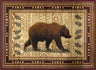 Nature's Nest - GC_CBL3007 Lodge Area Rug Red by Icona Home Decor | Bel Furniture