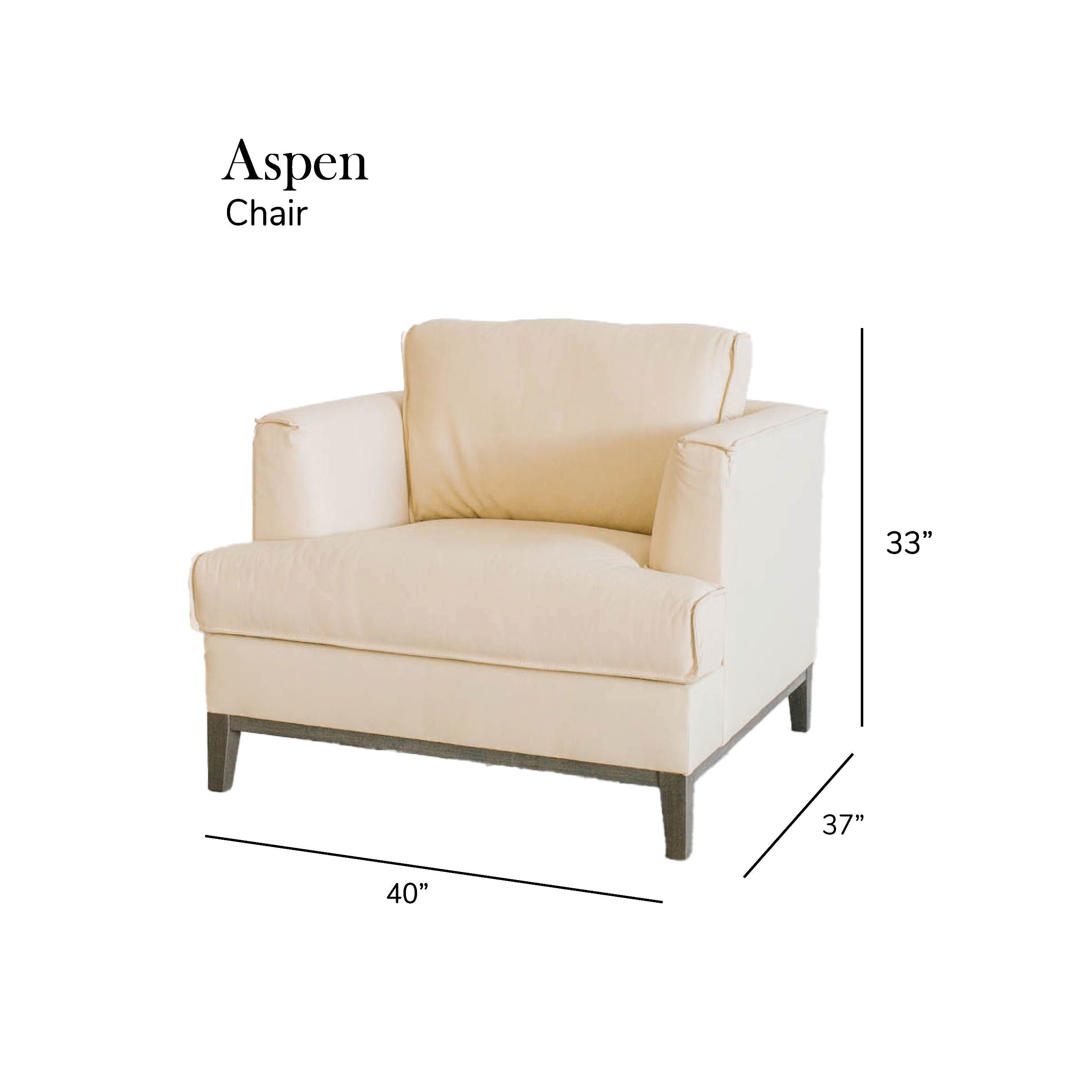 Aspen - Top Grain Leather Chair