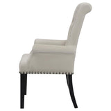 Alana - Upholstered Dining Arm Chair by CoasterElevations | Bel Furniture