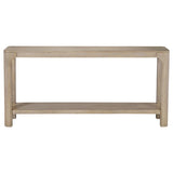 Solano - 64" Entryway Console Sofa Table - Weathered Mango